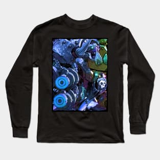 Boss Of Boss Blue Long Sleeve T-Shirt